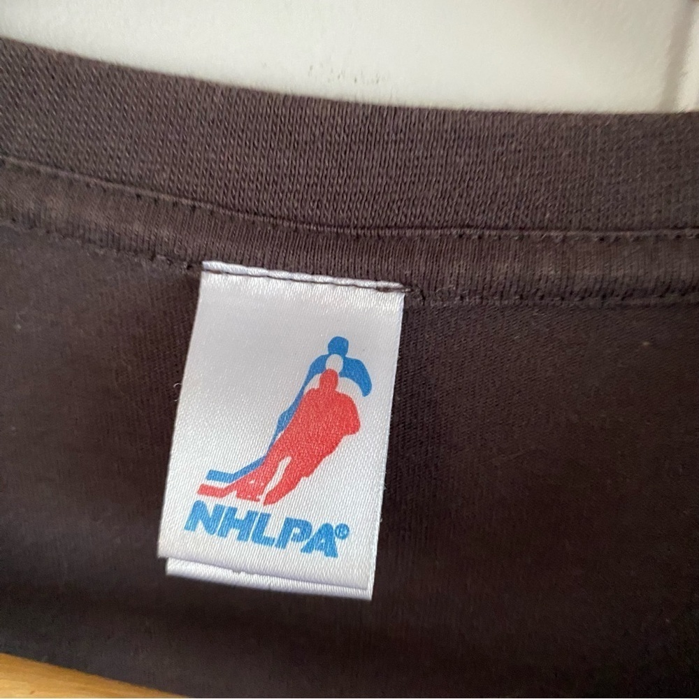 SIDNEY Crosby 87 NHLPA Shirt Grey Vintage Retro Hockey NHL HTF SOGO Pre-Shrunk - Picture 4 of 12